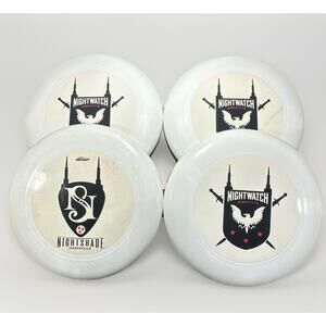 Discraft Ultra Star 175g Frisbee Lot Nightwatch Nashville Nightshade 4 Discs